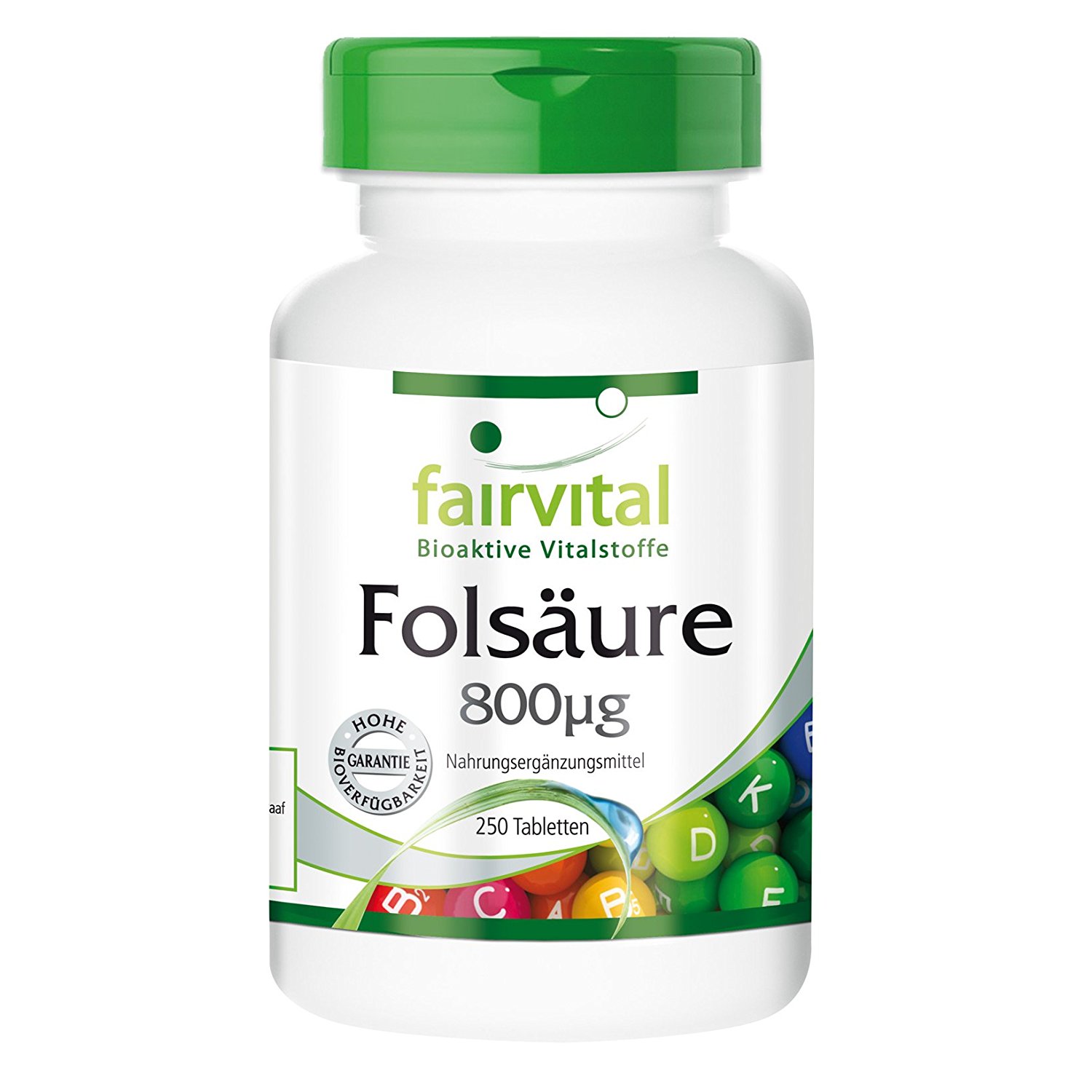 Folsaure 250 Tabletten Von Fairvital